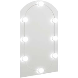Miroir avec éclairage LED 70x40 cm Verre Arche vidaXL