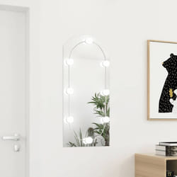 Vidaxl - Miroir avec éclairage led 90x45 cm Verre Arche