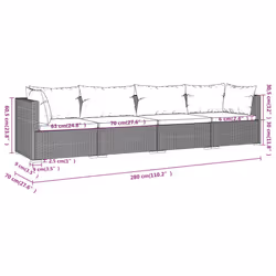 VidaXL 3101425 ensemble de meubles de jardin - Vue supplémentaire 7