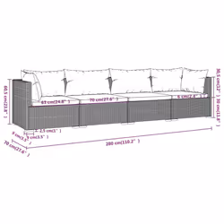 VidaXL 3101429 ensemble de meubles de jardin - Vue supplémentaire 7