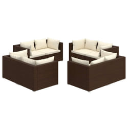 VidaXL 3101554 ensemble de meubles de jardin