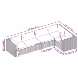 VidaXL 3101691 ensemble de meubles de jardin - Vue supplémentaire 5