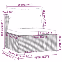 VidaXL 3101691 ensemble de meubles de jardin - Vue supplémentaire 6