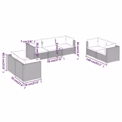 VidaXL 3102265 ensemble de meubles de jardin - Vue supplémentaire 7