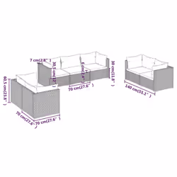 VidaXL 3102269 ensemble de meubles de jardin - Vue supplémentaire 7