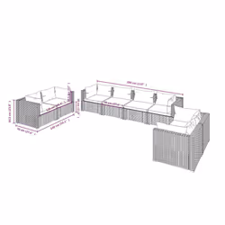 VidaXL 3102284 ensemble de meubles de jardin - Vue supplémentaire 7