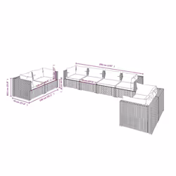 VidaXL 3102298 ensemble de meubles de jardin - Vue supplémentaire 7