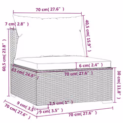 VidaXL 3102409 ensemble de meubles de jardin - Vue supplémentaire 7