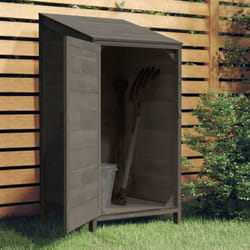 Vidaxl - Remise de jardin Anthracite 55x52x112 cm Bois de sapin solide