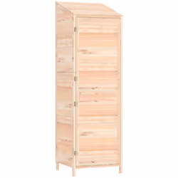 Cette remise de jardin en bois est un excellent supplément à toute cour, pelouse et autre espace extérieur. Bois de sapin mas ...
