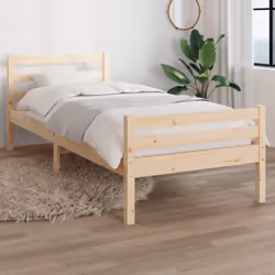 Prenez le chemin moderne vers votre chambre à coucher cool avec ce cadre de lit en bois ! Il constitue un supplément pratique ...