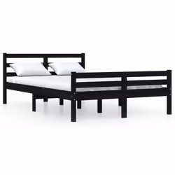 VidaXL 814818, Noir, 1255 mm, 2,06 m, 695 mm, 1200 x 2000 mm, 1 pièce(s)