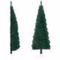 vidaXL Demi sapin de Noël artificiel mince avec support Vert 120 cm - TU