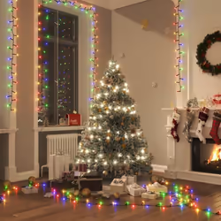 Créez une ambiance relaxante et accueillante avec cette guirlande à LED compacte pour Noël et chaque fête ! Guirlande lumineu ...