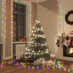 Guirlande led compacte avec 1000 led Multicolores 25 m pvc Vidaxl