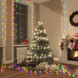 vidaXL Guirlande LED compacte avec 2000 LED Multicolores 45 m PVC - TU