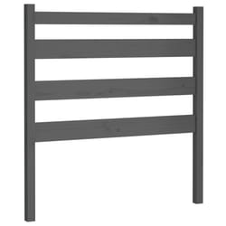 VidaXL 818402 tête de lit et pied de lit Gris