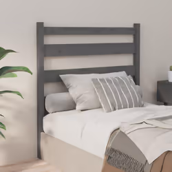 VidaXL 818402 tête de lit et pied de lit Gris