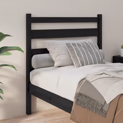 VidaXL 818404 tête de lit et pied de lit Noir - Vue supplémentaire 3