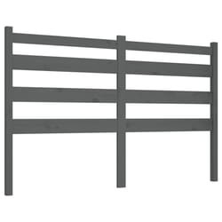 VidaXL 818417 tête de lit et pied de lit Gris