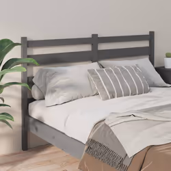 VidaXL 818417 tête de lit et pied de lit Gris
