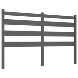 VidaXL 818422 tête de lit et pied de lit Gris
