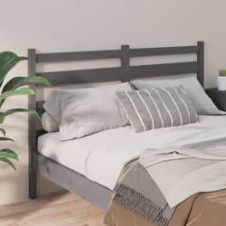 VidaXL 818422 tête de lit et pied de lit Gris