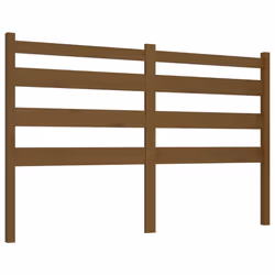 VidaXL 818423, Marron, Bois de pin, 1460 mm, 100 cm, 40 mm