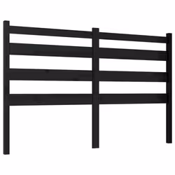 VidaXL 818424, Noir, Bois de pin, 1460 mm, 100 cm, 40 mm