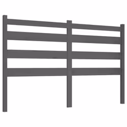 VidaXL 818427, Gris, Bois de pin, 1560 mm, 100 cm, 40 mm