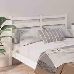VidaXL 818431 tête de lit et pied de lit Blanc