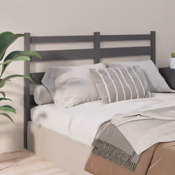 VidaXL 818432 tête de lit et pied de lit Gris