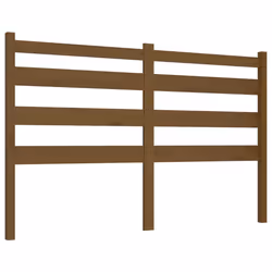 VidaXL 818433, Marron, Bois de pin, 1660 mm, 100 cm, 40 mm