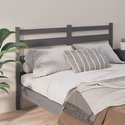 VidaXL 818442 tête de lit et pied de lit Gris