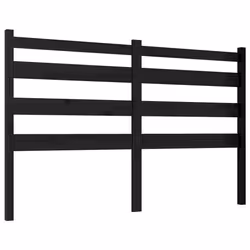 VidaXL 818444, Noir, Bois de pin, 2060 mm, 100 cm, 40 mm