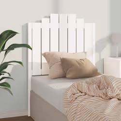VidaXL 818446 tête de lit et pied de lit Blanc