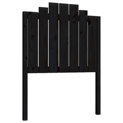 VidaXL 818449 tête de lit et pied de lit Noir