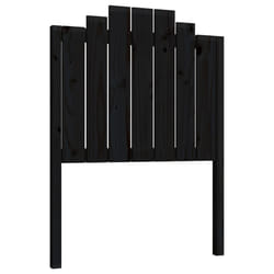 VidaXL 818454 tête de lit et pied de lit Noir
