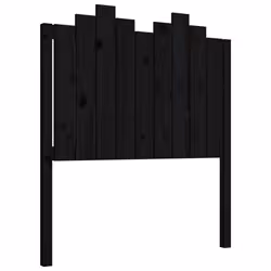 VidaXL 818459, Noir, Bois de pin, 1060 mm, 110 cm, 40 mm