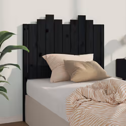 VidaXL 818459 tête de lit et pied de lit Noir