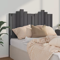 VidaXL 818462 tête de lit et pied de lit Gris