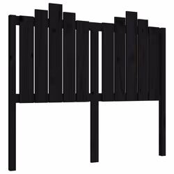 VidaXL 818464, Noir, Bois de pin, 1260 mm, 110 cm, 40 mm
