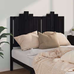 VidaXL 818464 tête de lit et pied de lit Noir