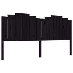 VidaXL 818494, Noir, Bois de pin, 2060 mm, 110 cm, 40 mm