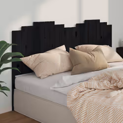 VidaXL 818494 tête de lit et pied de lit Noir