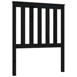 VidaXL 818499 tête de lit et pied de lit Noir