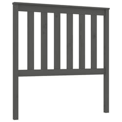 VidaXL 818502 tête de lit et pied de lit Gris