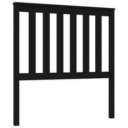 VidaXL 818504 tête de lit et pied de lit Noir