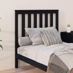 VidaXL 818504 tête de lit et pied de lit Noir