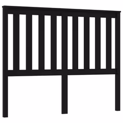 VidaXL 818524, Noir, Bois de pin, 1460 mm, 101 cm, 60 mm